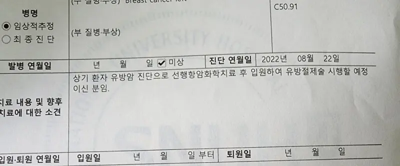 유방암 초기증상 10가지 - 환자가 직접 느낀 자가진단 경험담
