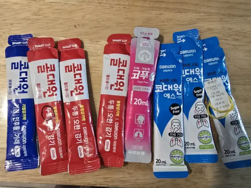 콜대원 짜먹는 감기약 파우치형 이미지