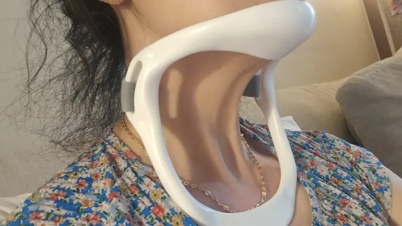 거북목 치료기 넥밴드